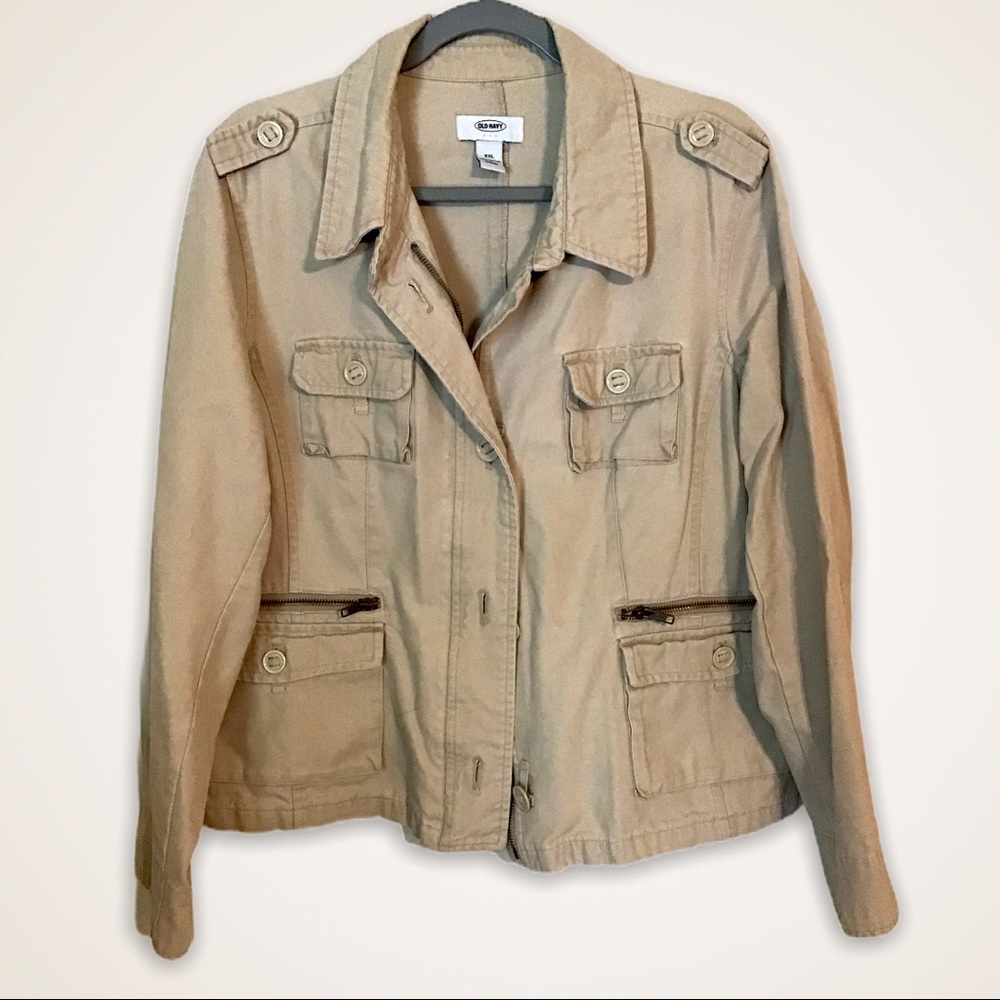 Tan utility jacket